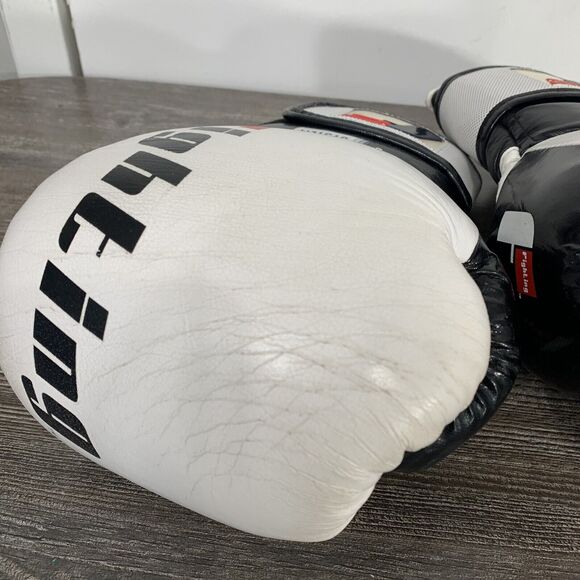 Fighting S2 System White Boxing Gloves 16oz - Picture 8 of 15